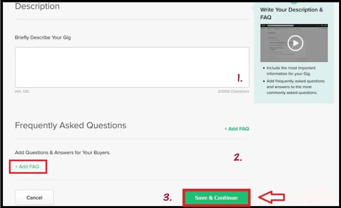 How to create a GIG on Fiverr