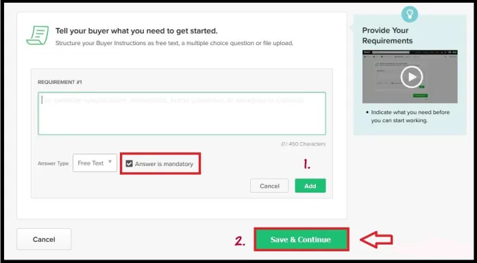 How to create a GIG on Fiverr
