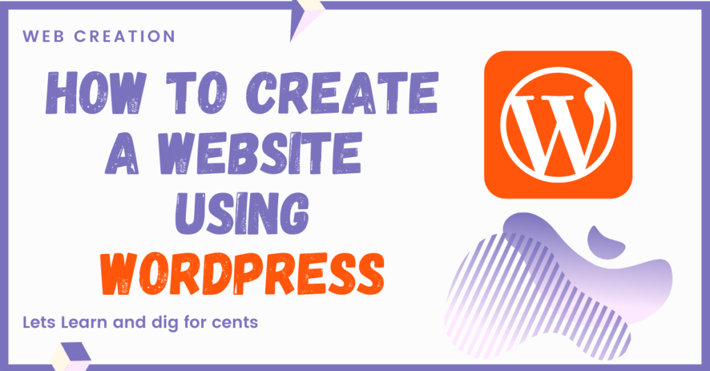 How to create a website using wordpress