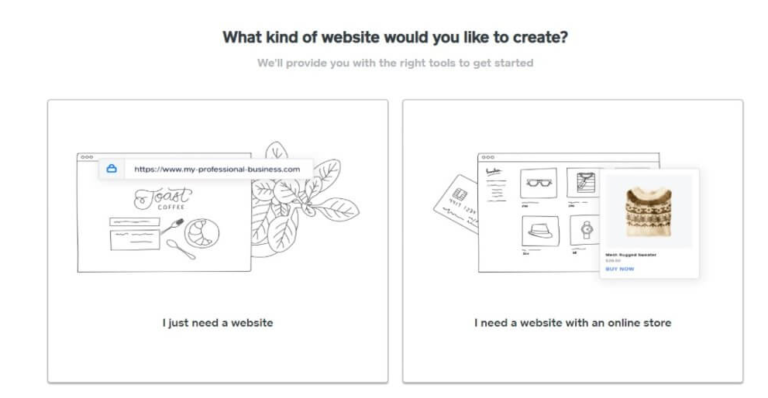 create an eCommerce website