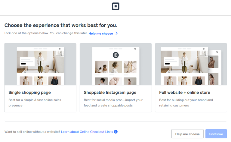 create an eCommerce website